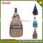 Wholesales men messenger bag canvas waist pack mens chest bags