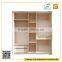 modern design high end wooden bedroom sets furniture with wardrobe, night stand, cabinet and bed w/heandboard