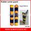 Height 800mm Rubber Round Edge Parking Corner Guard