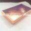 custom made three-dimensional box in copper brass plating Metal solid box