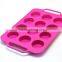 Non Stick Bakeware for Muffins Baking Mold Muffin Cup Silicone Muffin Tray