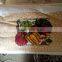 90g/pc roll cotton waist kitchen apron with pigment printing