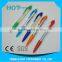 retractable banner ball pen with the pulled out flag with full color imprint