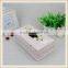 Facial Tissue Box Design With Lace