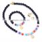 European popular perfect design teddy bear colorful beads handmade jewelry set for women