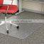 Custom Transparent Studded Chair Floor Mat Waterproof For Office