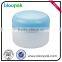 clear round plastic empty cosmetic jars for sale