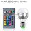 Changeable RGB LED Spotlight Bulb 85V- 265V Remote Controller Holiday Lamp Decorative E27 Night light