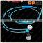 new product distributor wanted luminous earphones glowing custom zipper earphone