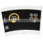 Hangzhou LvYang Different size pe coated paper cup fan price for paper cup