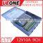 UEONE New Arrival 12V 10A 9CH 120W ptc fuse cctv power supply