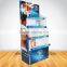 Custom cardboard clothes display rack for kids