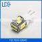 car led light bulbs 10smd 7020 t10 5w5 bulbs led light