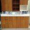 High glossy PVC kitchen cabinet