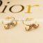 humor and popular smart mustache diamante rings
