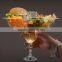 Round Cup Snack PP Color Food Fruit Disposable Plastic Plate