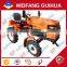 15 hp Orange color diesel engine electric farm mini tractor