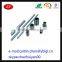 Plated steel threaded hollow shaft /tube