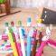 rainbow pen,cartoon lovely plastic ball pen