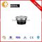 Plastic Round Meal Preparation Container / Food Saver with Clear Lid, Leak Proof, Microwavable Plastic Food