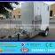 mobile portable toilet with trailer price made in china