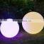 color changing waterproof led garden ball light outdoor