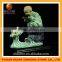 Hand carved lovely granite stone little monkey statue