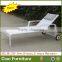 Patio furniture outdoor sun lounge with wheels