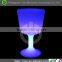 Cup shape round led lighted beer container for drink