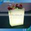Wifi Control Garden Use Discharge Water Plastic LED Flower Pot