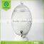 beverage use pineapple glass dispenser with stand