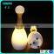 Triangle 3d rechargeable LED table lamp & table lamp with battery & light up lamp plastic