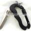 Outdoor Multifunction Climbing Carabiner Tool with Survival Knife