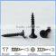 black phosphated surface fine thread drywall Screws