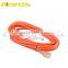 S50172 3-pin American outdoor transparent extension cord