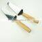 32057 Stainless Steel Steak Cake Pizza Turner With Wooden Handle