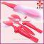 New design Portable to travel Food grade Plastic Fork Spoon Set