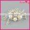 Wholesale Elegant Flower Bulk Pearl Rhinestone Brooch for Decoration WBR-1659