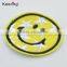 Colorful Smiley Face Embroidery Textile Patch WEF-025