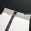 Zeal-X custom white magnetic ribbon closure foldable cardboard gift box