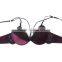 Ladies velvet lace push up bra new design