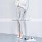 2017 new summer all-match nine point pencil pants white female Korean tide casual trousers custom