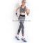 ladies high impact sport breathable nylon sports bra