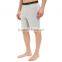 grey wholesale plain high quality mens sweat shorts