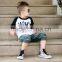 Summer Playful And Funny Raglan T-shirts Created For Kids Clothes In China