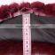 Myfur Medium Size Real Fox Fur Made Animal Fur Trimmed Collar