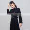 Chinos OEM Service Supply Type Long Airplane Wool Coat for Stewardess