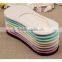 Fashion women summer candy color thin cotton ankle silicone non-slip sock
