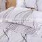 100% cotton plain white bedding set for balfour hotel