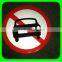 Custom factory sale PVC lighted safety road signs reflective sticker for warning